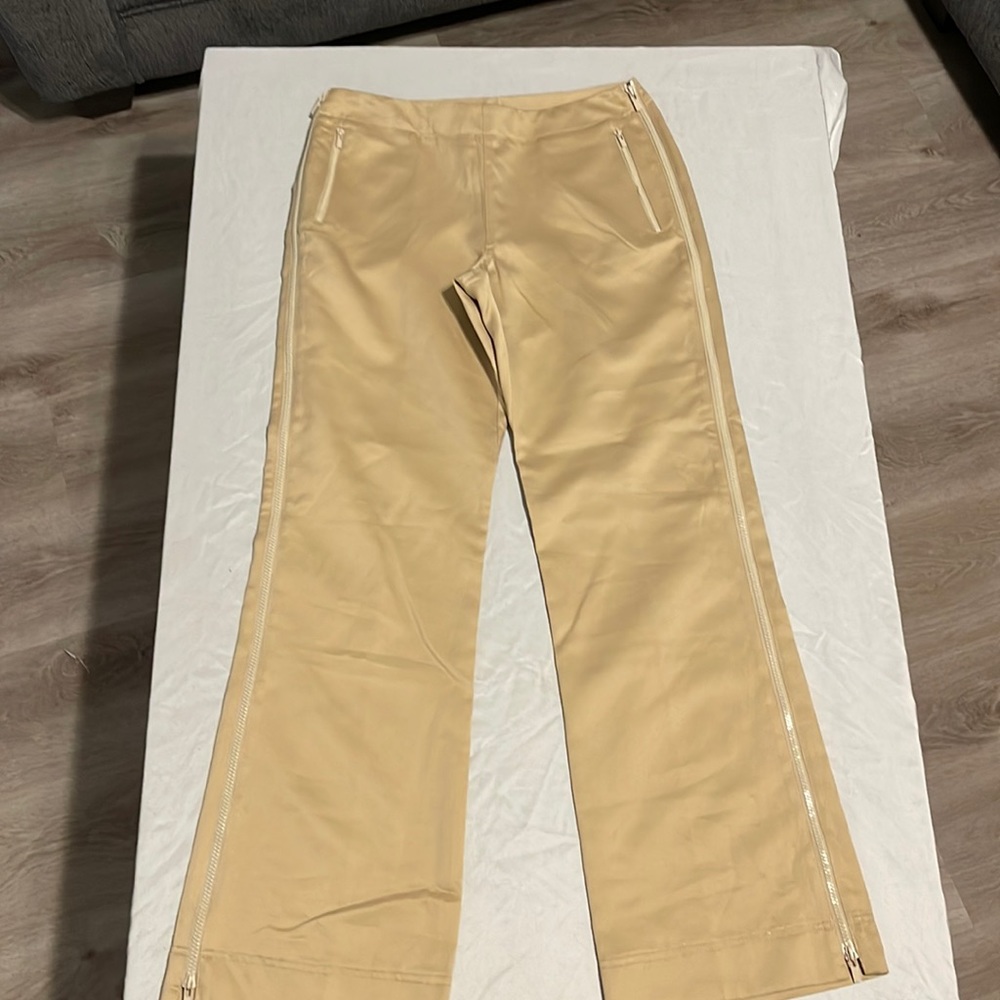 Satin slack pant